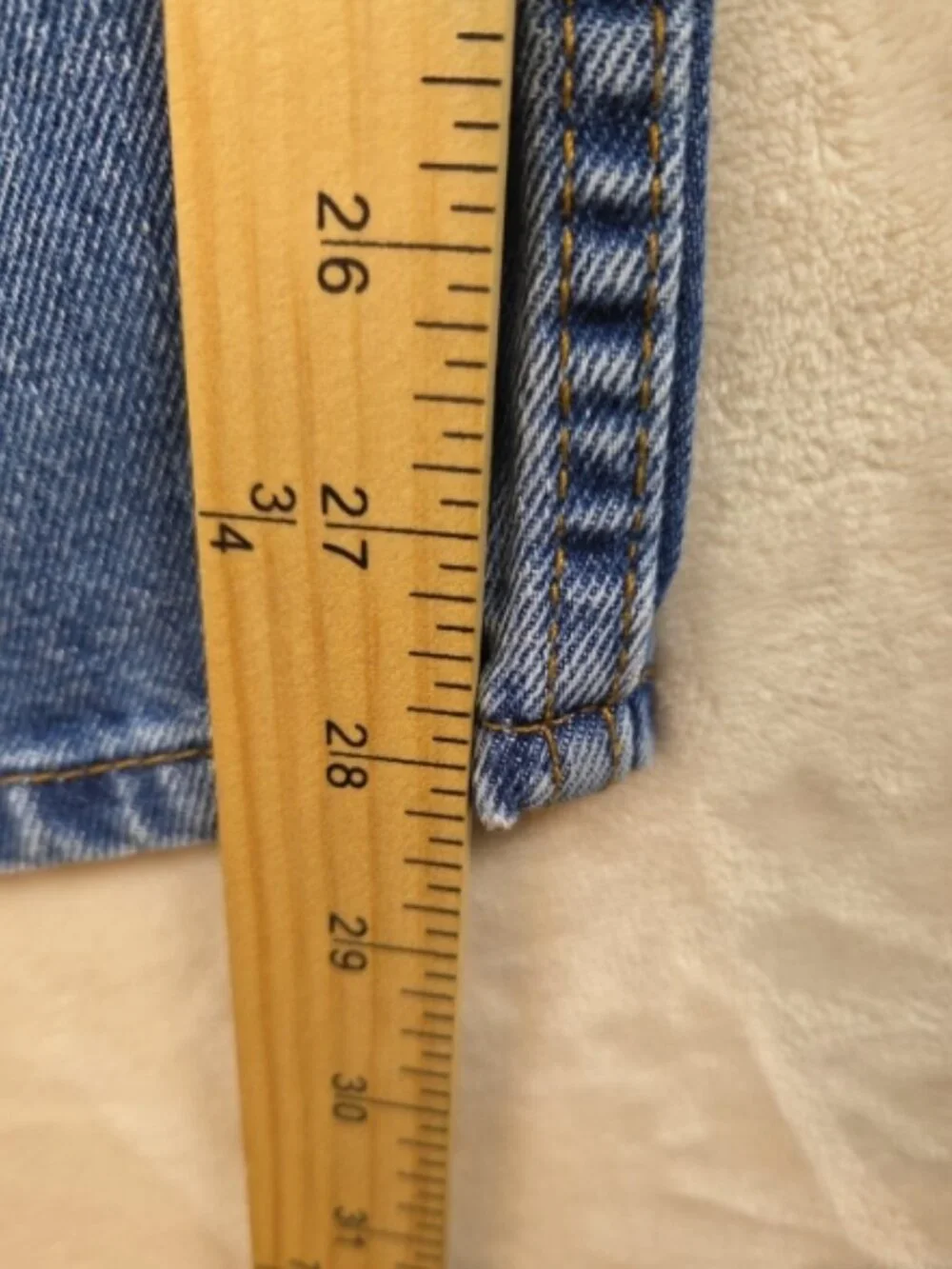 Levi’s 505 Regular Fit Straight Leg Jeans – Light Wash – Men’s W38 L30